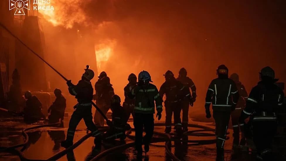 Russia Launches 160 Drones Overnight Across Ukraine — Multiple Cities Hit, At Least Five Dead