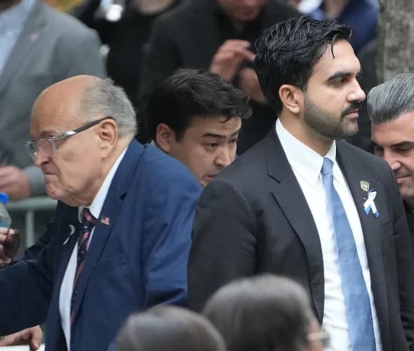 Giuliani Says He Told Mayor Mamdani "I Pray For You All The Time" During 9/11 Handshake