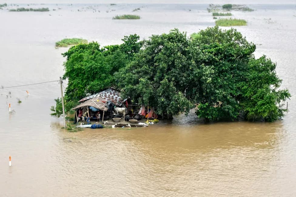 Record Ganges Floods Leave 3.4 Million Affected as River Gauges Hit Multiple New Highs in Bihar