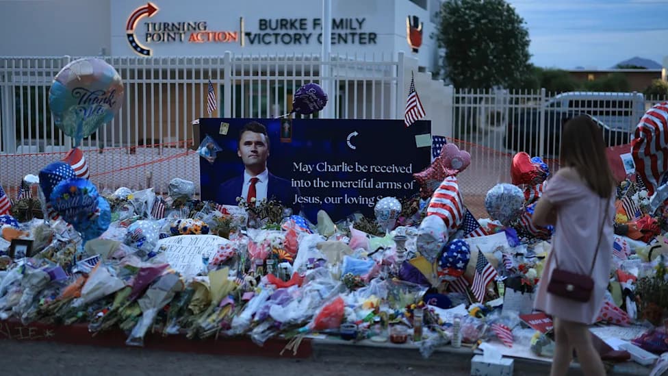 Charlie Kirk Memorial Vandalized in Phoenix — Statue Smeared With Red Paint, 'Jesus' Crossed Out