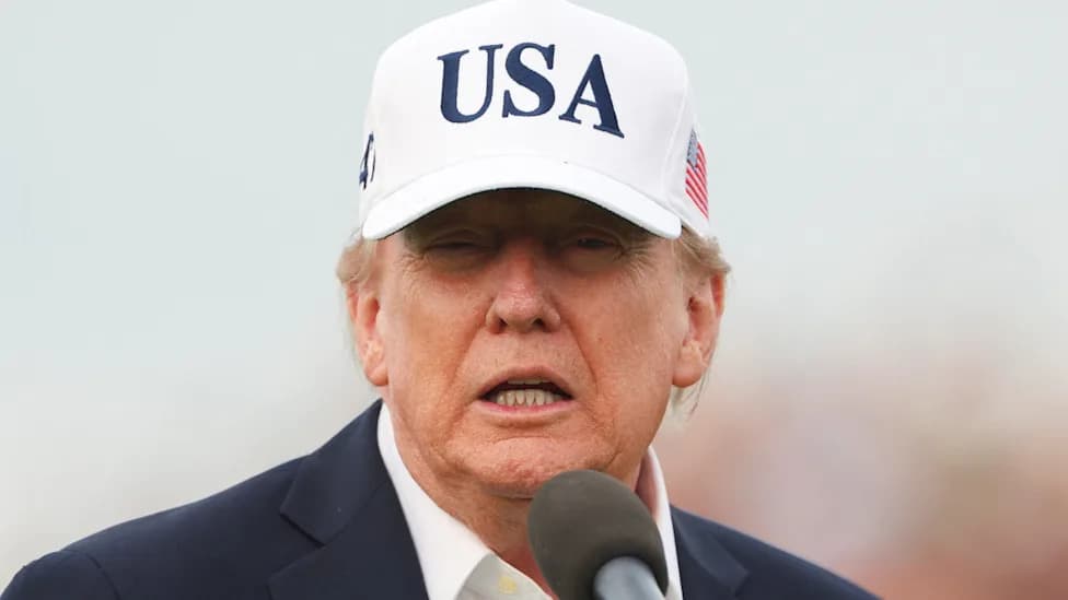 Trump Wears Heavy Makeup to Conceal Bruised Hand at Irish Golf Event — Health Questions Renewed