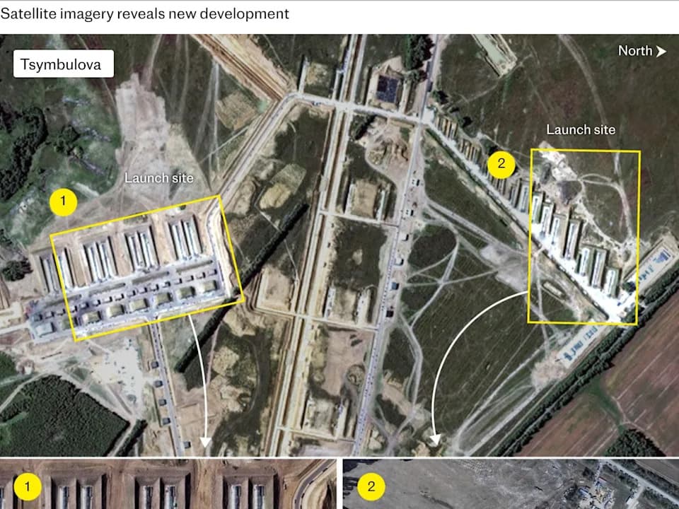 Satellite Images Show Rapid Build Of Tsymbulova Jet-Drone Base Targeting Kyiv