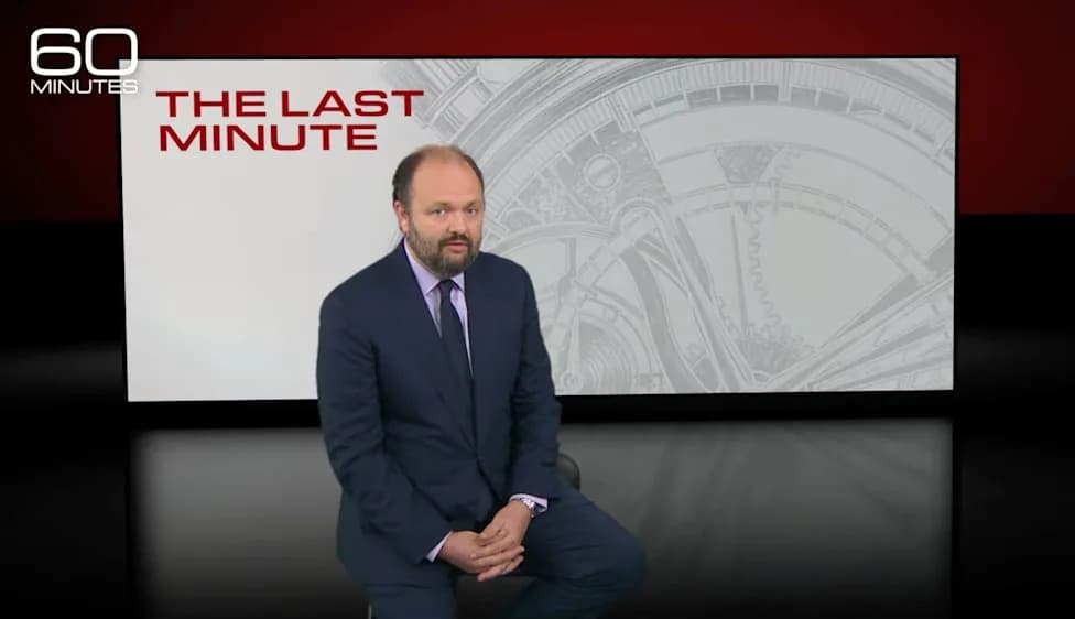 Ross Douthat Warns 'The Clock Is Ticking' on AI in 60 Minutes Debut