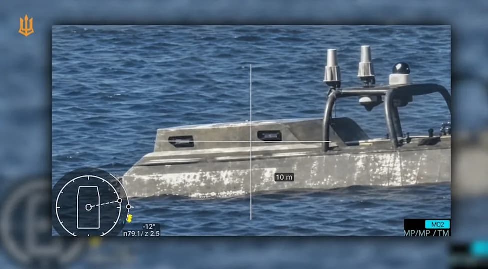 Ukrainian Sargan 3000 USV Reportedly Sinks Russian Drone in First Claimed Drone‑vs‑Drone Naval Clash