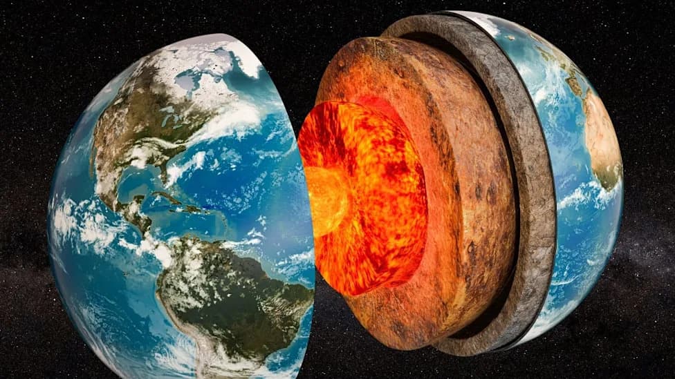 Hidden Ocean? New Minerals Could Store Vast Water Reserves 1,800 Miles Below Earth's Surface