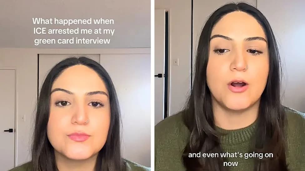 TikTok Creator Says ICE Detained Her During Green Card Interview — Raises Questions About Enforcement at USCIS Offices