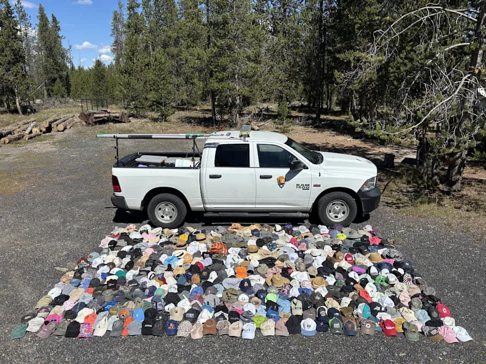 Yellowstone Geologists Pull Record Haul From Hot Springs — Over 20,100 Pieces of Trash Retrieved