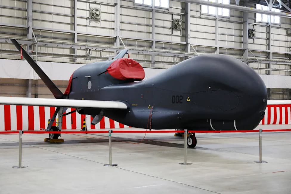 Japanese RQ-4B Global Hawk Crashes Into Sea of Japan, Cutting Fleet By One-Third