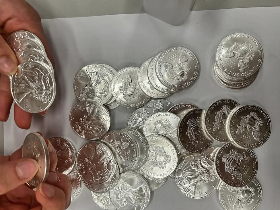 Tip About Swerving Van Leads Police To Nearly 67,000 U.S. Silver Coins In Norway