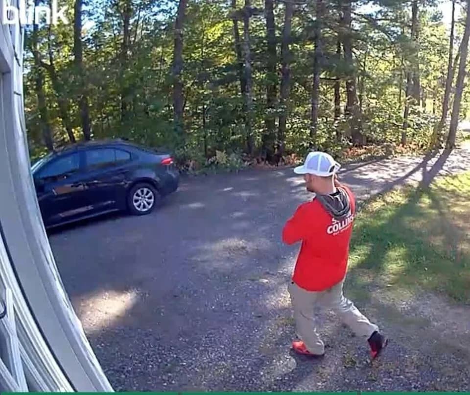Canvasser Wearing ‘Stronger Maine’ Shirt Filmed Snatching Porch Package, Sheriff Says