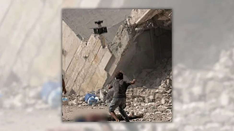 AI-Enhanced Stills Derived From Authentic Gaza Video Show Child Moments Before Deadly Strike