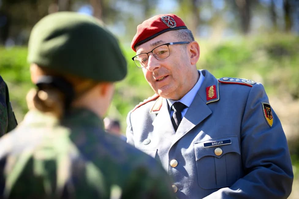 Carsten Breuer Elected Chair of NATO's Military Committee; Will Assume Post in July 2027