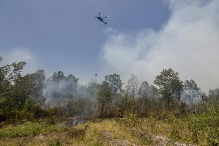 Indonesia Mobilises 64 Aircraft and 54,000 Personnel — Peat Fires and Drought Keep Haze Raging
