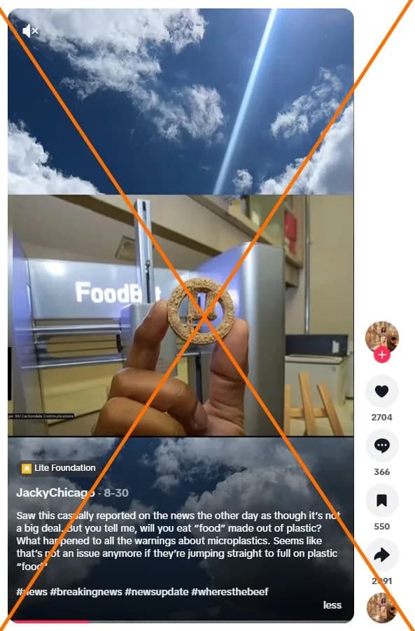 Not For the Public: ‘µBites’ Are Experimental Space Food Made From Recycled Plastic — Not Plastic Cookies