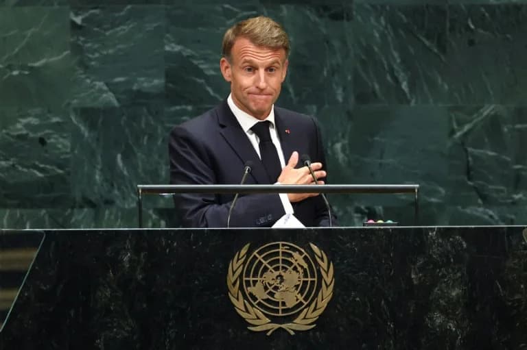 Macron Urges Nations To Choose The UN Over A Return To The 'Law Of The Jungle'