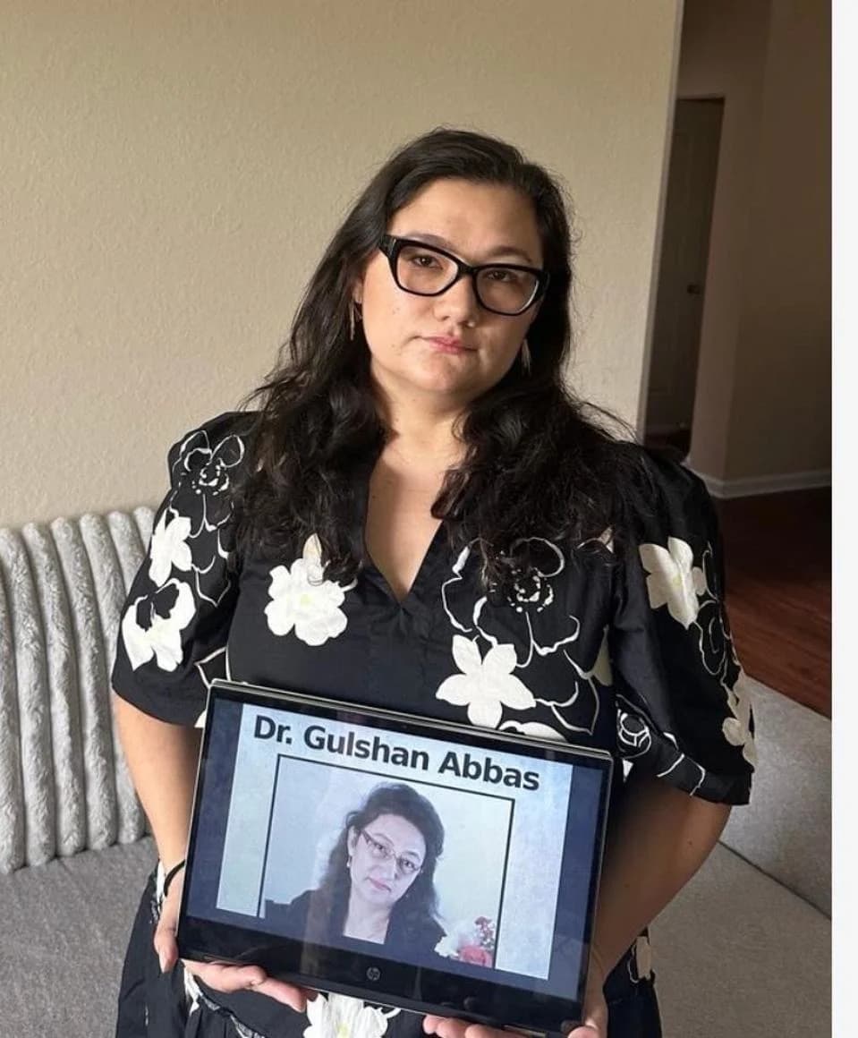 President Trump — Free Gulshan Abbas: Urge Xi Jinping To Release An Ailing Uyghur Doctor