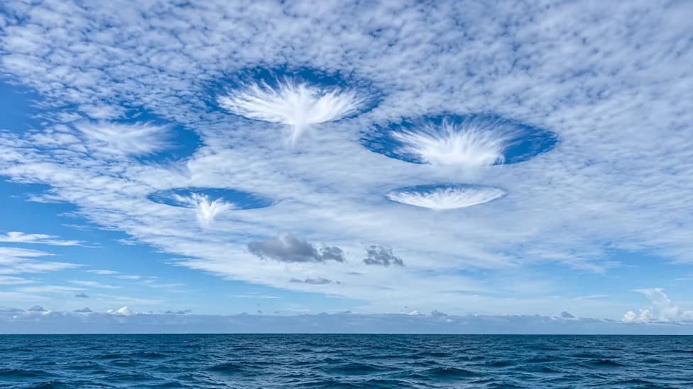 Watch 'UFO-Like' Clouds Cut Perfect Holes In Florida Sky (Video) — Here's Why