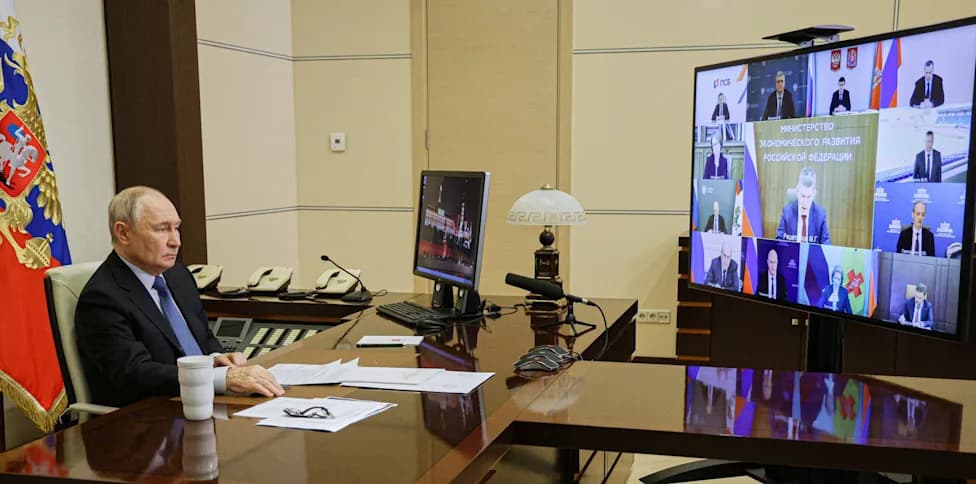 Putin Frames Wartime Duma Vote As Public Backing After United Russia Secures Record Majority