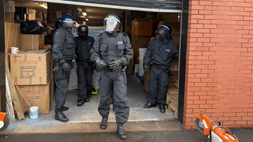 Major Police Operation: 36 Arrested in Coordinated Raids on Vietnamese Crime Network Linked to Human Trafficking