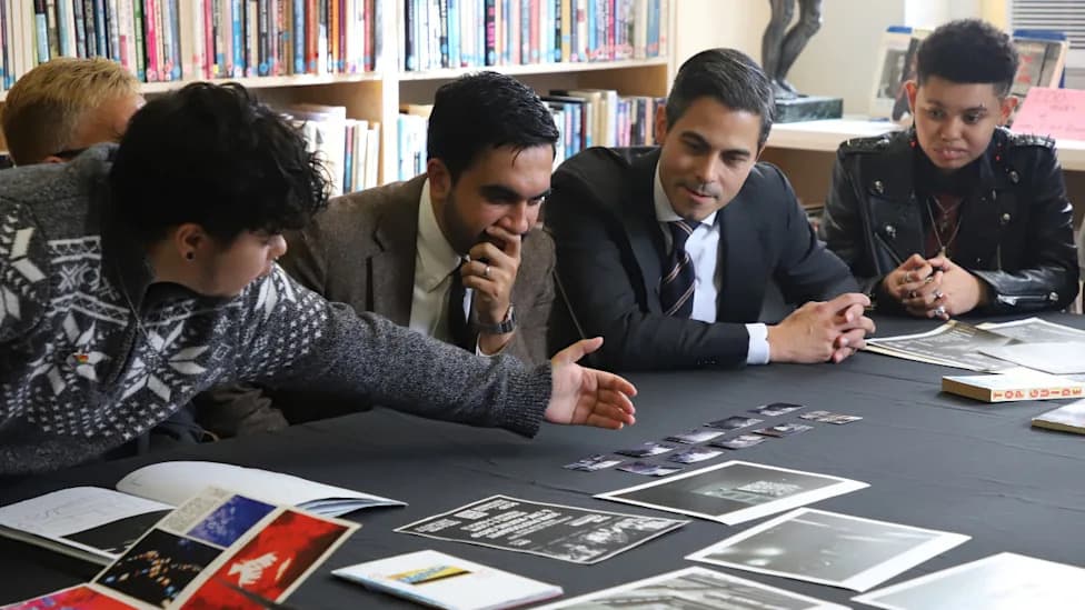 Dutch Prime Minister Rob Jetten Tours Manhattan LGBTQ+ Archive, Meets Youth Empowered by the Center