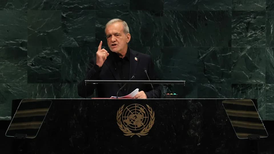 Masoud Pezeshkian’s Defiant UN Address: Iran’s President Challenges U.S. Pressure