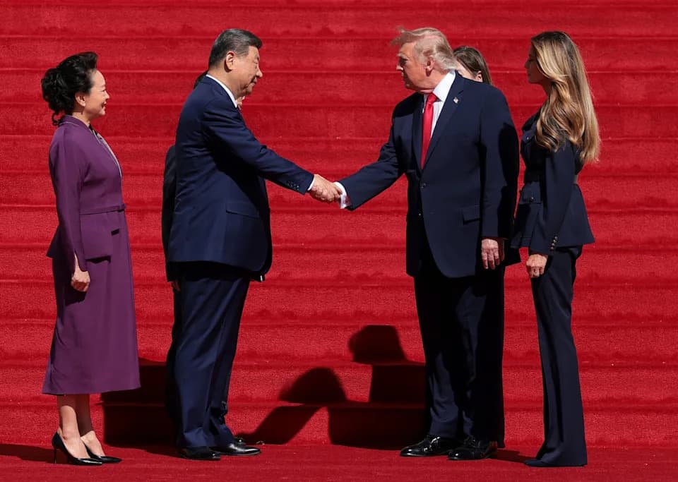 Trump, Xi Wrap Up Lavish State Visit Amid Few Public Breakthroughs