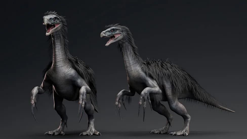 Giant Feathered Therizinosaur Kayrasaurus changliensis Discovered in China — Massive Size and Unusual Dental Battery