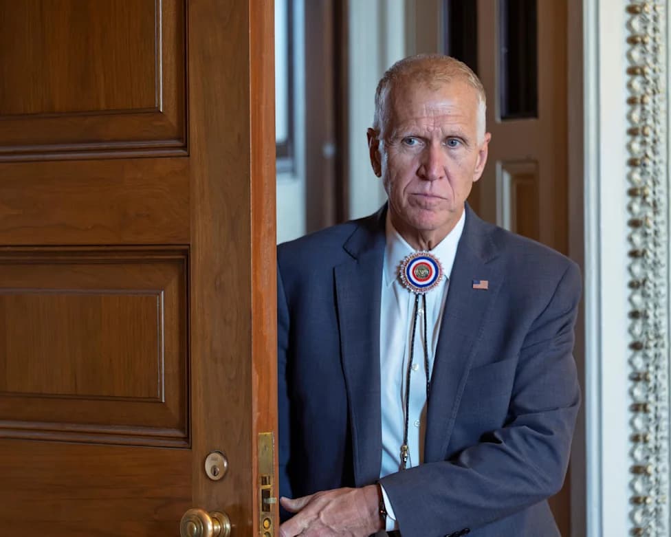 Tillis: Trump's Endorsement Of Ken Paxton Was A 'Colossal Mistake' That Risks Texas Senate Seat