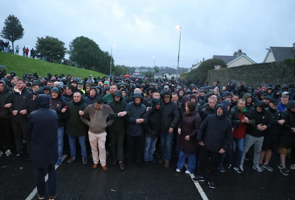 Garvaghy Road Blockade Eases After Community Leader Secures Halt to Drumcree March