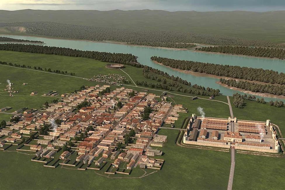 Lost Roman City With 8,000-Seat Amphitheater Unearthed Along Austria's Danube Limes