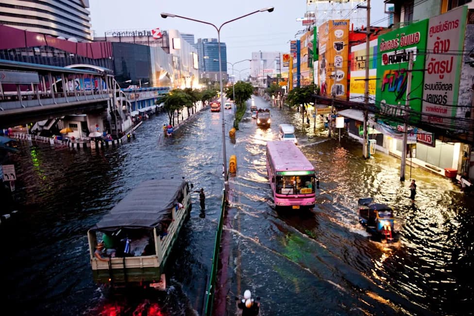 Bangkok Declares Citywide Flood Emergency After Torrential Rains; Crews Pump Water Toward Sea