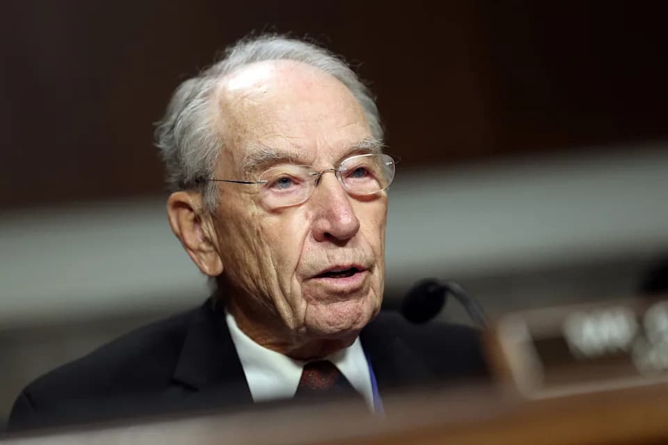 Sen. Chuck Grassley, 93, Warns a Democrat Could Appoint His Successor if He Dies in Office