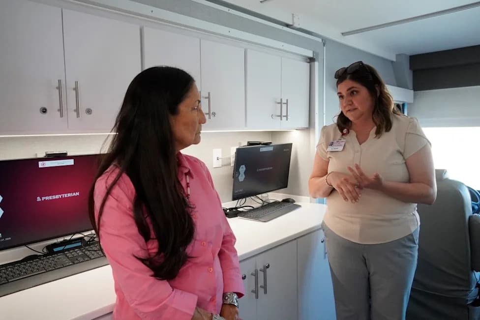 Haaland Tours Rural Española Hospital, Warns Medicaid Cuts Could Devastate Care
