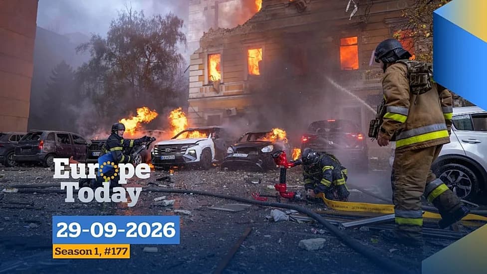 Europe Today: Ukraine Urges Emergency Funding in Brussels After Massive Drone Assault on Kyiv