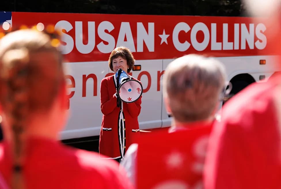 Susan Collins’ Houdini Act May Be Coming to an End as Maine Race Tightens