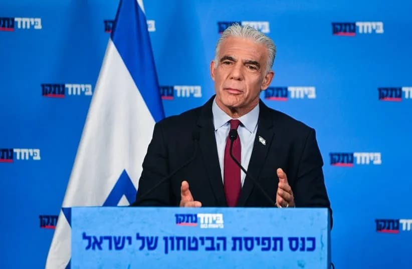 Lapid Urges Calm, Accuses Netanyahu Of Politicizing Security Ahead Of Election