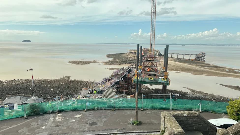 Astonishing Progress on Birnbeck Pier Restoration — Reopening Planned for Next Summer