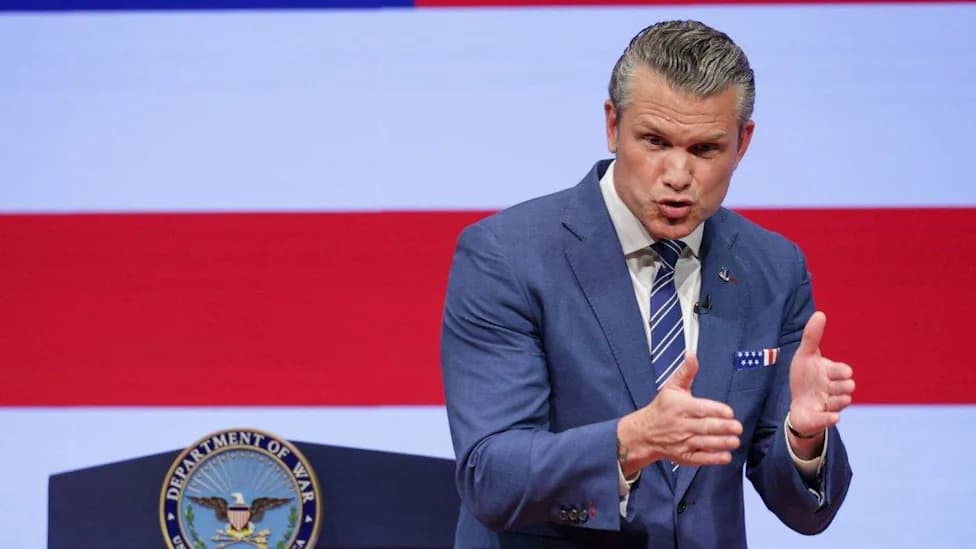 Hegseth's 'State of the Force': Testosterone Tests, Transphobic Rhetoric and a Culture-War Agenda