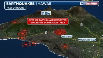 Nearly 100 Quakes Shake Kīlauea Summit; Keanakākoʻi Area Temporarily Closed