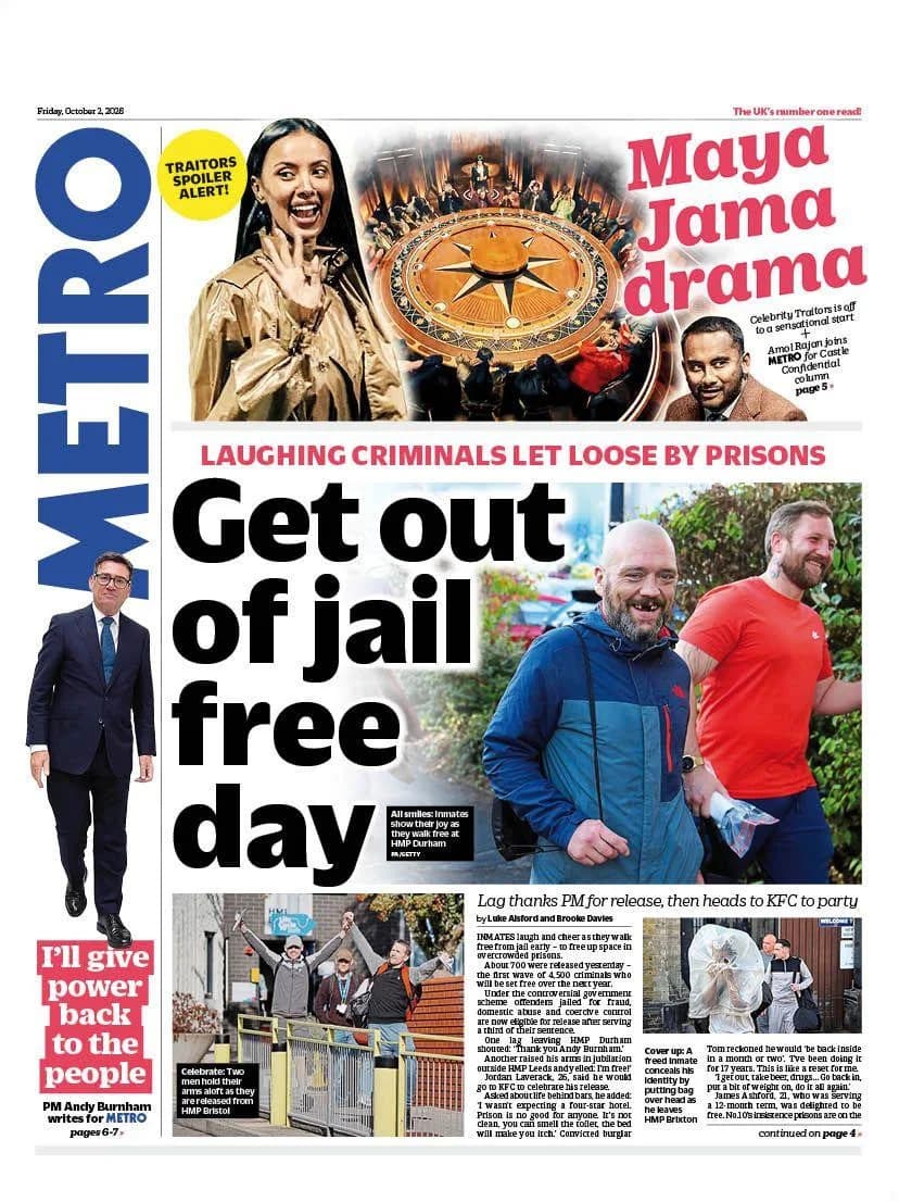 “Get Out Of Jail Free Day”, Diesel Fears And A Return To The Castle — Press Roundup