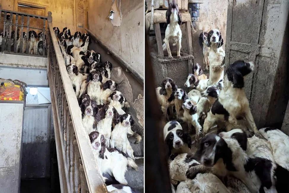 Social Worker Convicted After RSPCA Rescues 84 Dogs and 2 Cats From Home 'Covered in Faeces and Squalor'