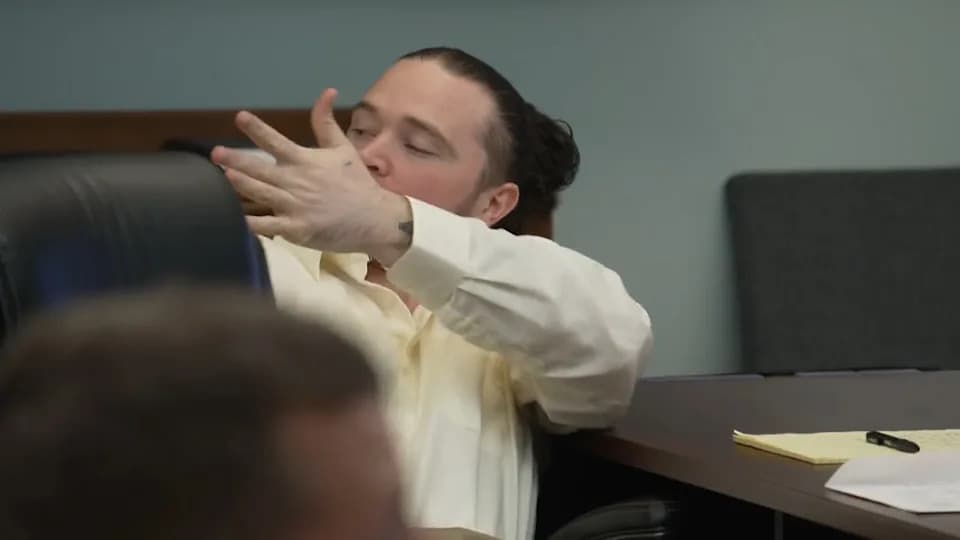 Uncle Charged in 5-Year-Old Niece’s Death Blows Kiss in Court as Witness Breaks Down