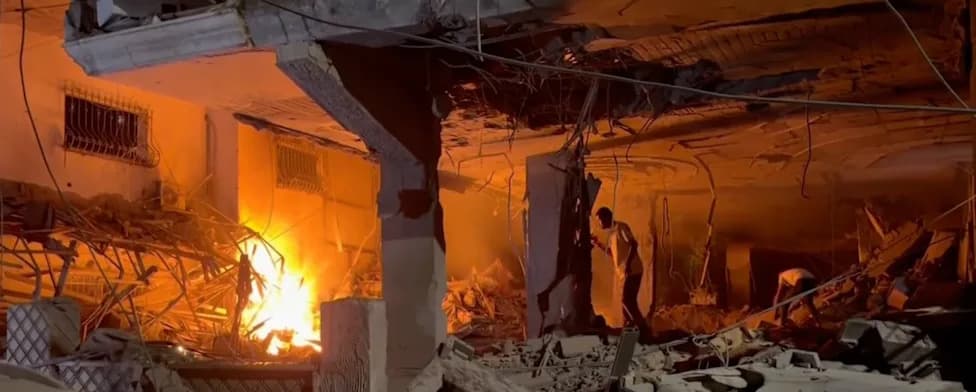 Israeli Airstrike on Gaza City Apartment Block Kills at Least Five, Wounds Six