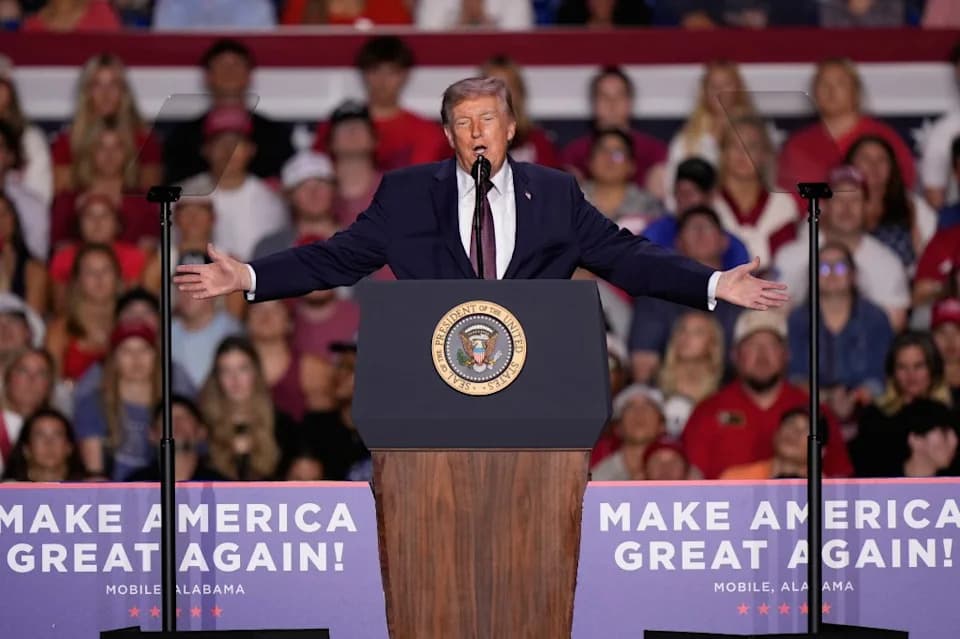Trump Floats Naming Mobile Bay Bridge After Himself, Praises $3B Federal Backing