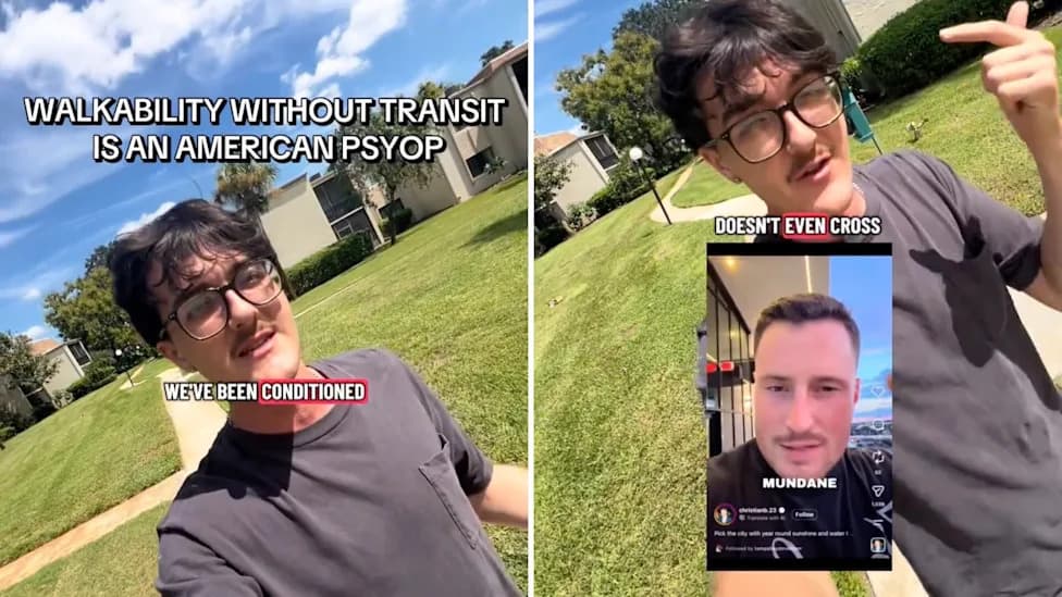 TikTok Sparks Debate: Is Walkability Without Transit Enough for True Livability?