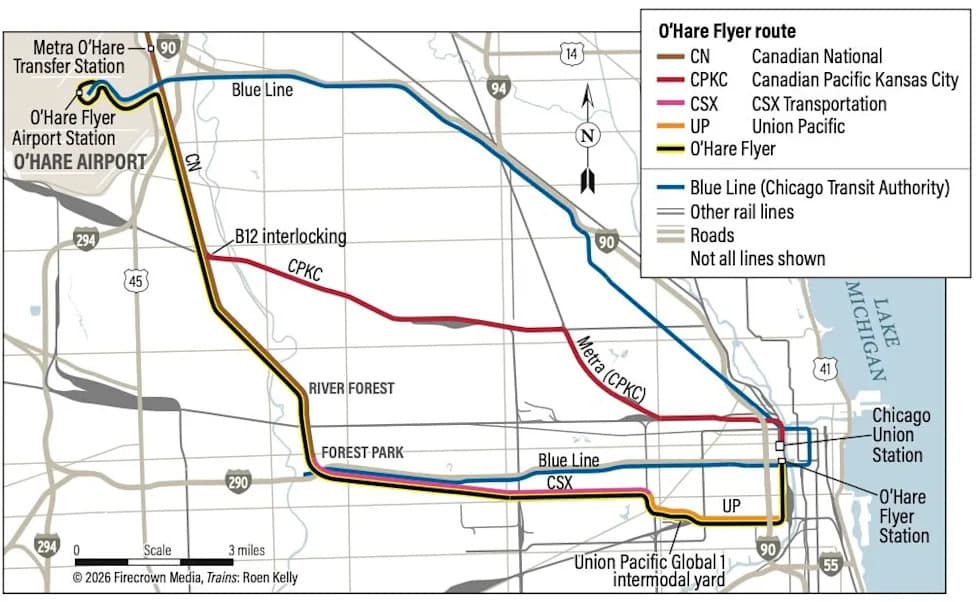 O'Hare Flyer Founders Outline Timeline to Secure Rail Rights and Launch 15‑Minute O'Hare Link