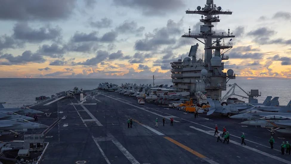 USS George H.W. Bush Makes Quiet Port Call in Phuket After Leaving the Middle East