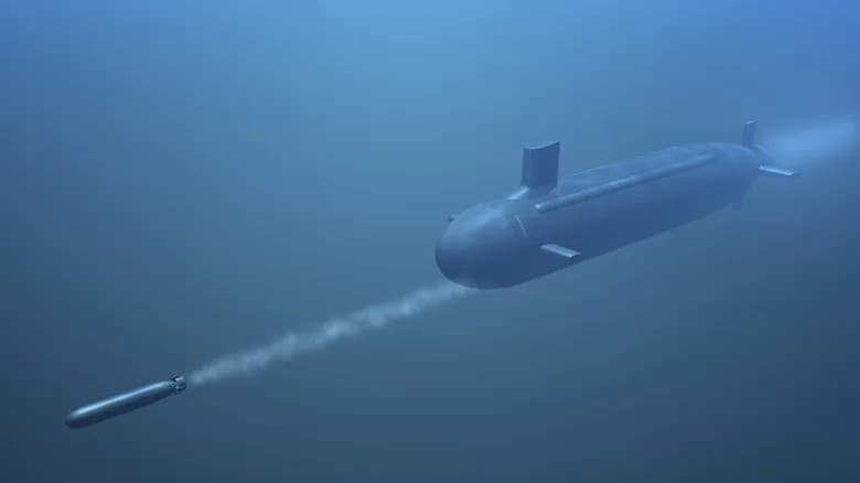 Historic AUKUS Test: UK Launches Mk. 48 Heavyweight Torpedo From Robotic Submarine