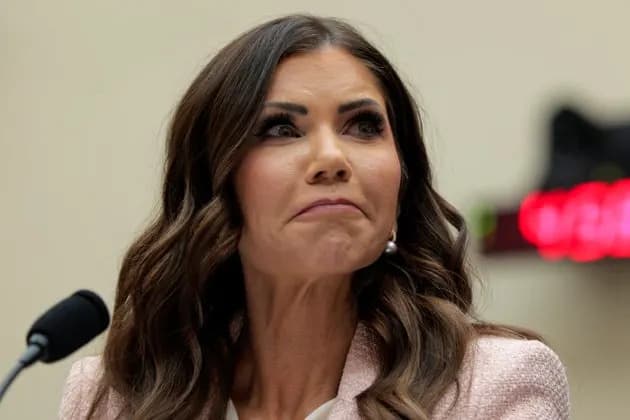Report: Kristi Noem Approved Purchase Of Five Marked‑Up Jets From Donor On Her Last DHS Day