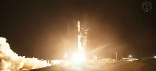 It’s Falcon 9: SpaceX Launches Its First Rocket Mission of 2026 From Vandenberg